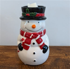 Snowman Wax Melter / Oil Burner 13.5cm